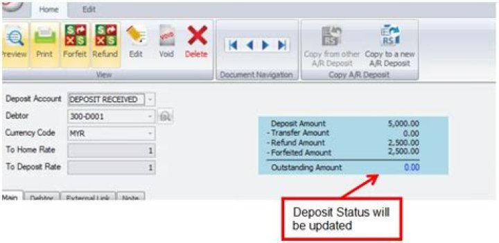 Are forfeited deposits taxable?