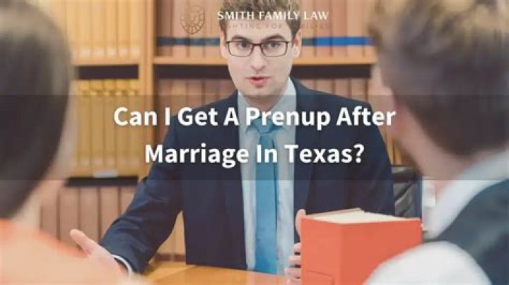 Can you get a prenup after marriage in California?