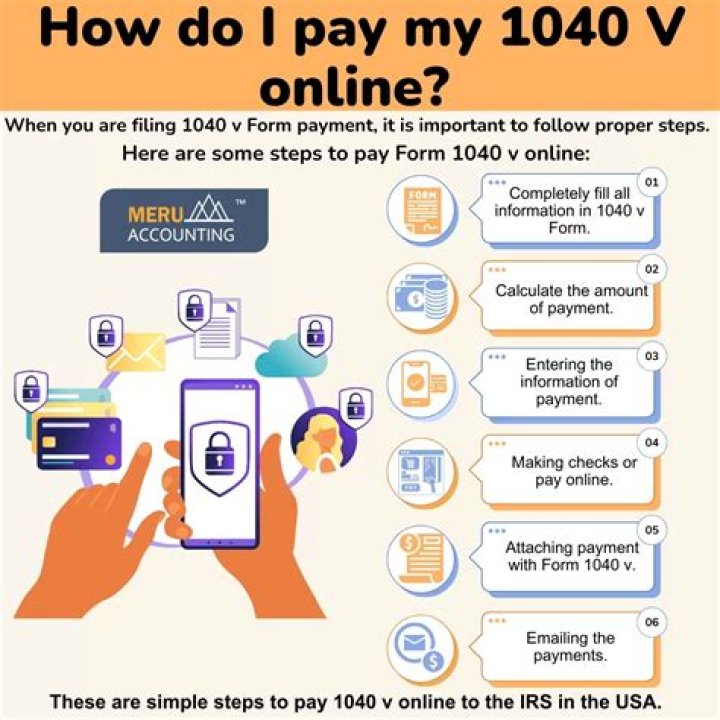 Can you pay 1040-V online?