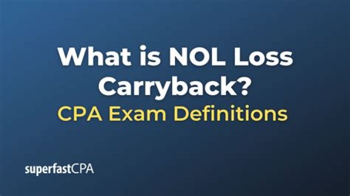 Does Florida allow NOL carryback?