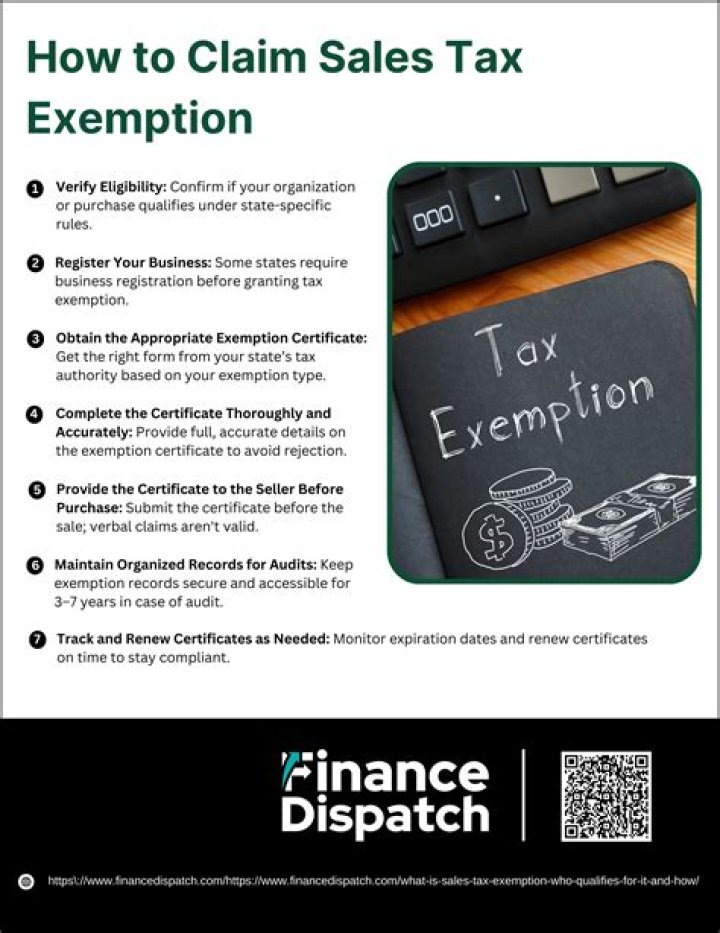 How do you get tax exempt on purchases?