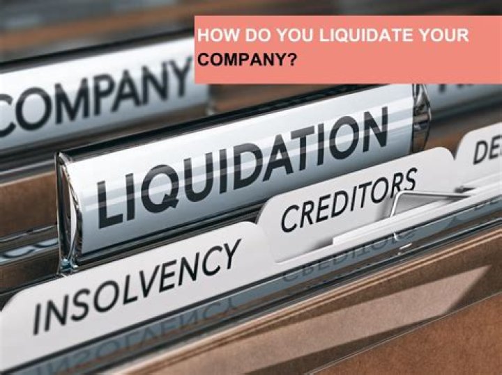 How do you liquidate a single member LLC?