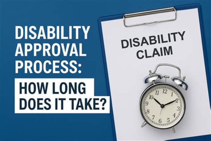 How long does it take you to get approved for disability?