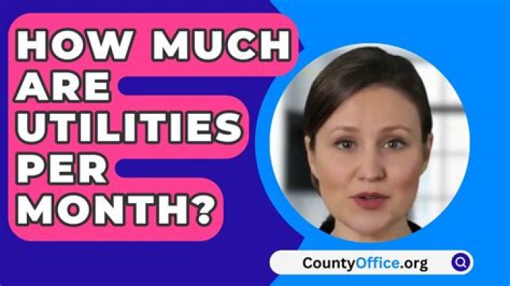 How much are utilities per month in Cincinnati?