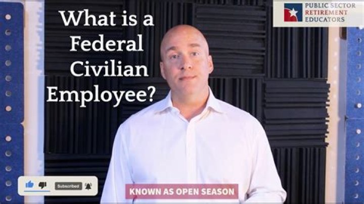 What does employed as a civilian federal employee mean?
