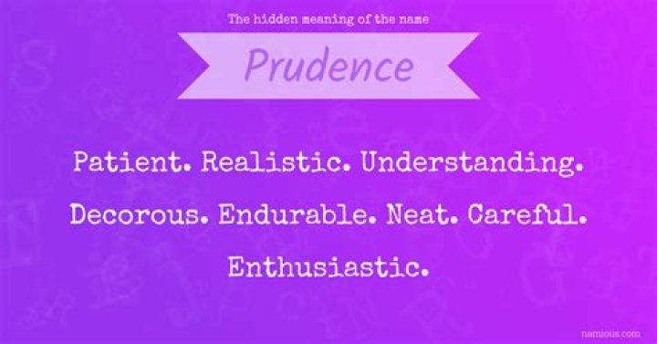 What is prudent use?