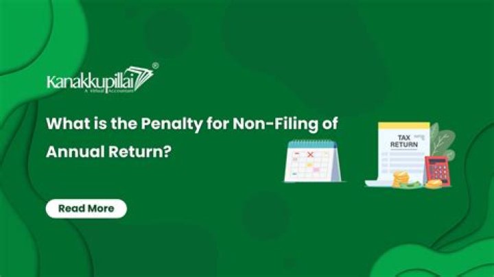 What is the maximum amount of penalty for non filing of return after due date?