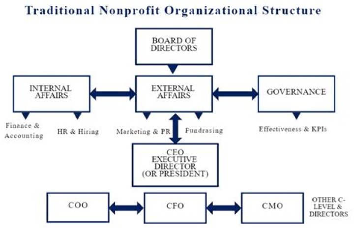 What is the president of a non profit organization?