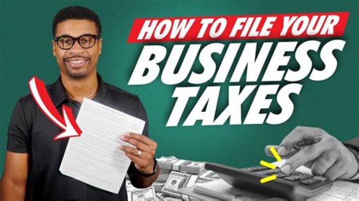 When do you need to file taxes for a new business?